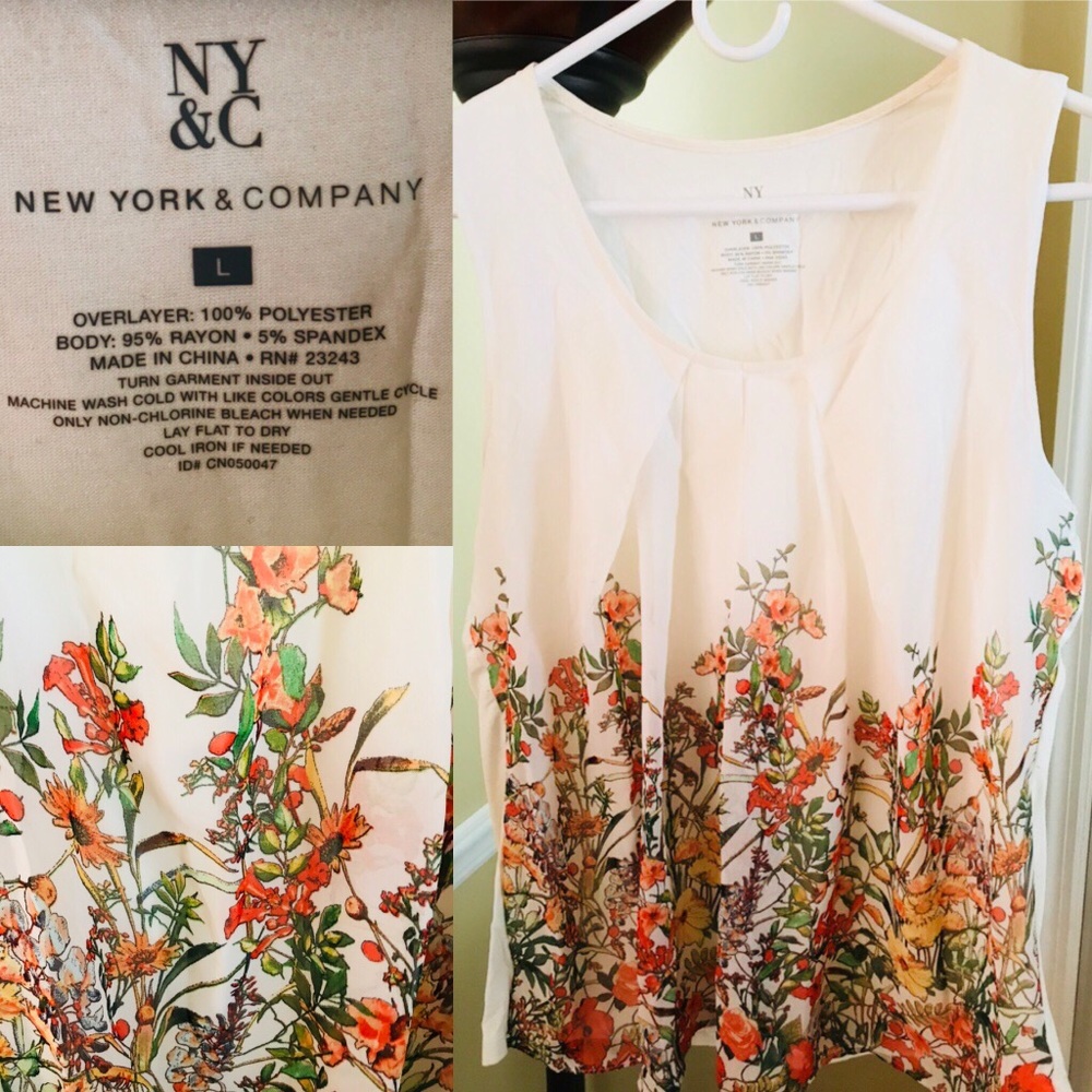 ⚡️FLASH SALE⚡️Floral tank top